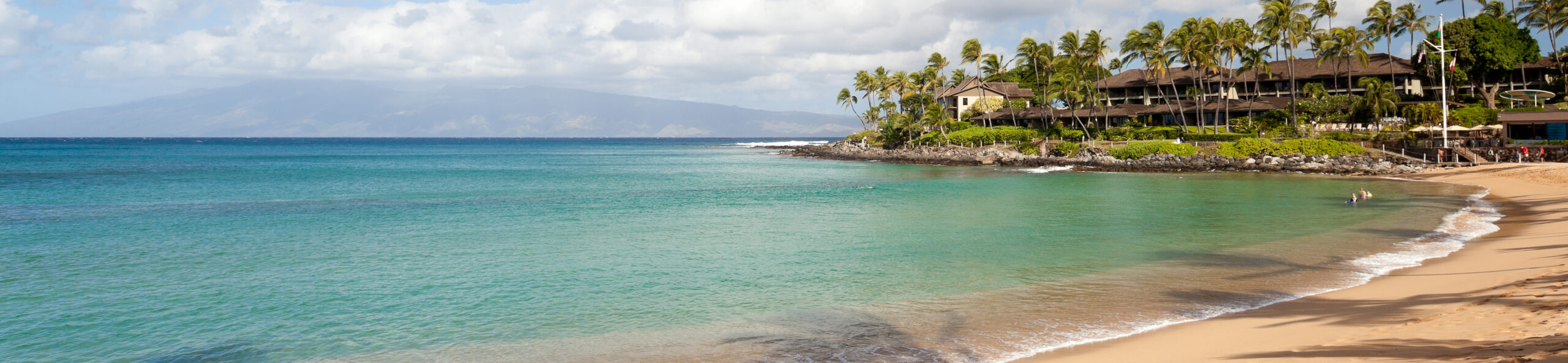 Napili,Bay,Beach,Maui,In,Bright,Sunny,Afternoon